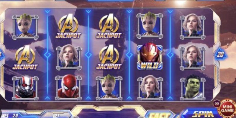 Avengers Kingfun - Game Nổ Hũ Làm Nên Cơn Sốt 2025 3 Sử dụng tính năng Hero hiệu quả tại Avengers Kingfun